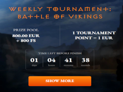 Axe Casino bonus