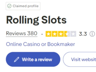 Rolling Slots Casino review